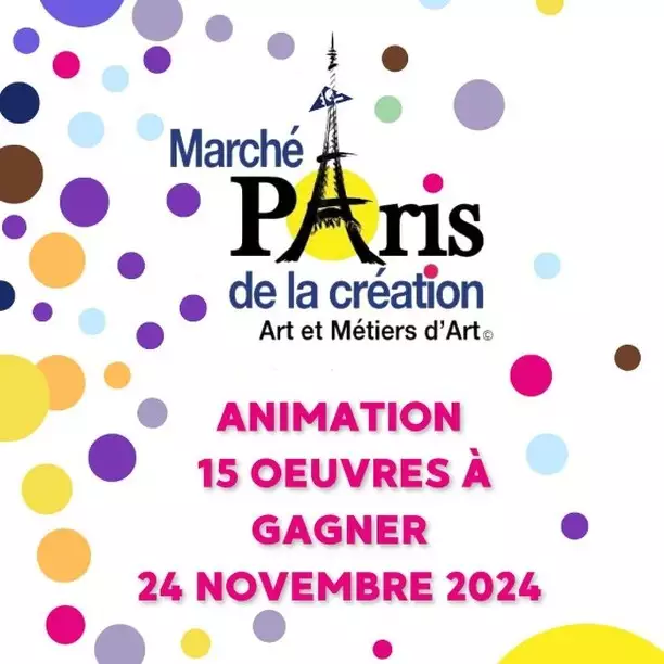 Animation 24 novembre 2024 – 15 œuvres à gagner !